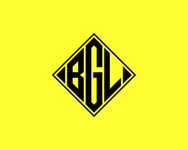 BGL logo tasarım vektör şablonu. BGL