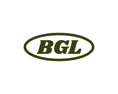 BGL logo tasarım vektör şablonu. BGL