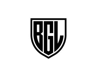 BGL logo tasarım vektör şablonu. BGL