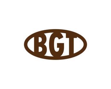 BGT logo tasarım vektör şablonu. BGT