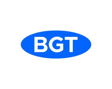 BGT logo tasarım vektör şablonu. BGT