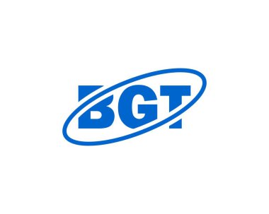 BGT logo tasarım vektör şablonu. BGT