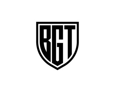 BGT logo tasarım vektör şablonu. BGT