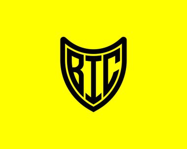 BIC logo tasarım vektör şablonu. BIC