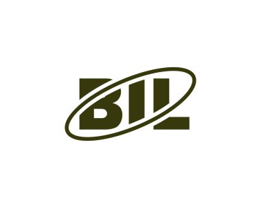 BIL logo tasarım vektör şablonu. BIL