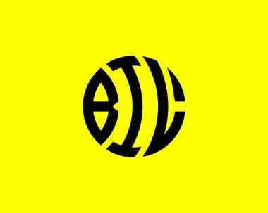 BIL logo tasarım vektör şablonu. BIL