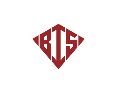 BIS logo tasarım vektör şablonu. BIS