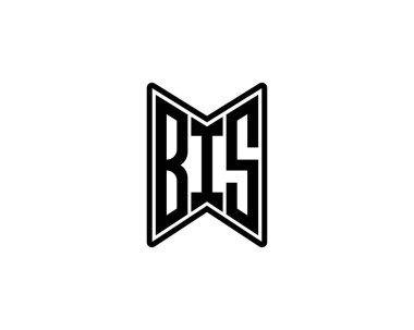 BIS logo tasarım vektör şablonu. BIS