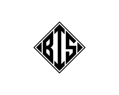 BIS logo tasarım vektör şablonu. BIS