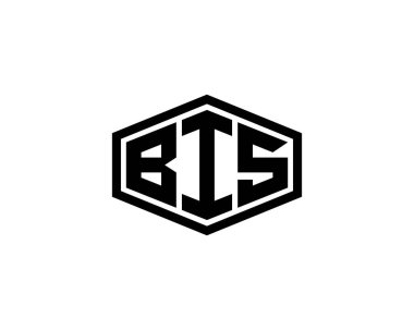 BIS logo tasarım vektör şablonu. BIS
