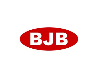 BJB Logo tasarım vektör şablonu. BJB