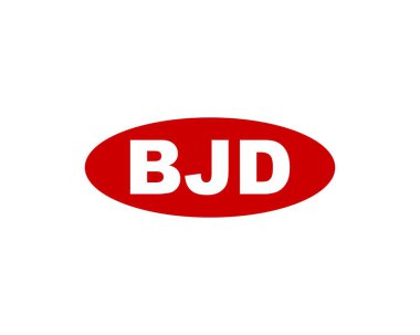 BJD logo tasarım vektör şablonu. BJD