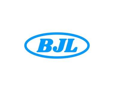 BJL logo tasarım vektör şablonu. BJL