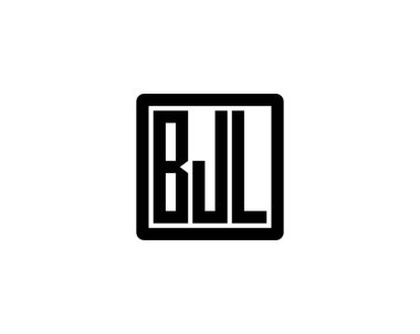 BJL logo tasarım vektör şablonu. BJL