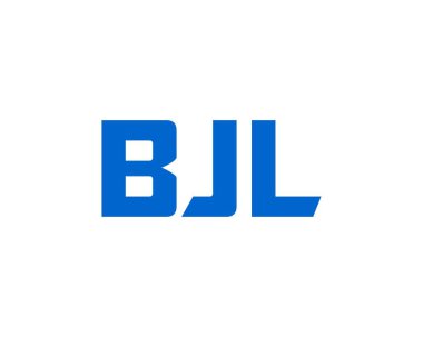 BJL logo tasarım vektör şablonu. BJL