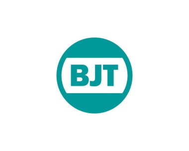 BJT logo tasarım vektör şablonu. BJT