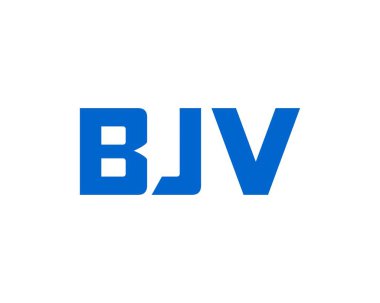 BJV logo tasarım vektör şablonu. BJV