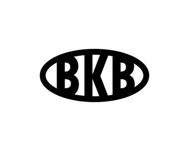 BKB logo tasarım vektör şablonu. BKB