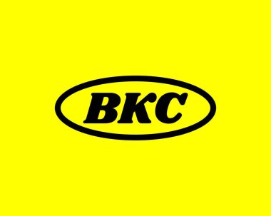 BKC logo tasarım vektör şablonu. BKC