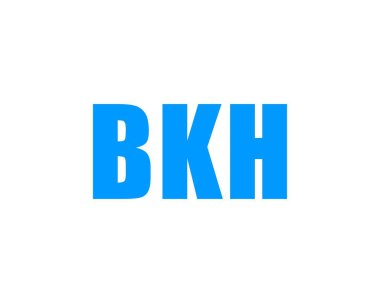 BKH logo tasarım vektör şablonu. BKH