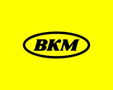 BKM logo tasarım vektör şablonu. BKM