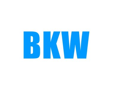 BKW logo tasarım vektör şablonu. BKW