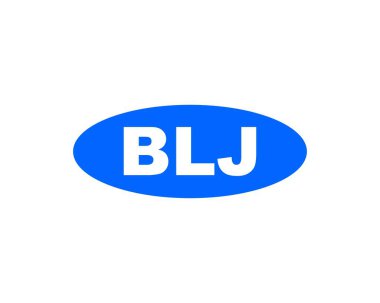 BLJ logo tasarım vektör şablonu. BLJ