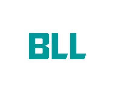 BLL logo tasarım vektör şablonu. BLL