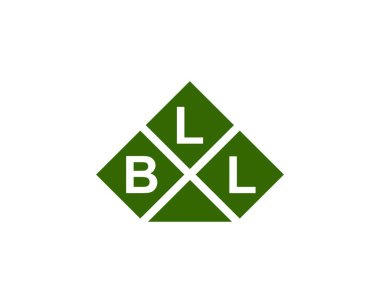 BLL logo tasarım vektör şablonu. BLL
