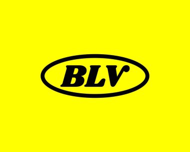 BLV Logo tasarım vektör şablonu. BLV