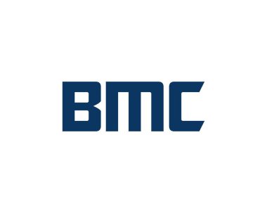 BMC logo tasarım vektör şablonu. BMC