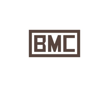 BMC logo tasarım vektör şablonu. BMC