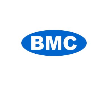 BMC logo tasarım vektör şablonu. BMC