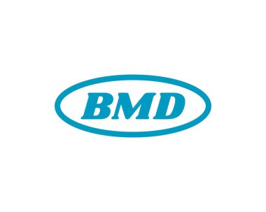 BMD logo tasarım vektör şablonu. BMD