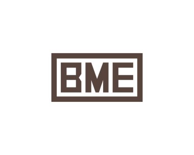 BME logo tasarım vektör şablonu. BME