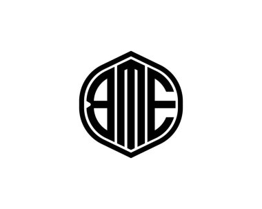 BME logo tasarım vektör şablonu. BME