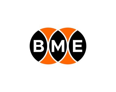 BME logo tasarım vektör şablonu. BME
