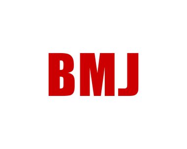 BMJ logo tasarım vektör şablonu. BMJ