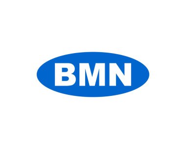 BMN logo tasarım vektör şablonu. BMN