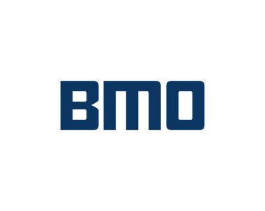 BMO logo tasarım vektör şablonu. BMO