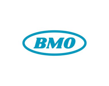 BMO logo tasarım vektör şablonu. BMO