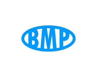 BMP logo tasarım vektör şablonu. BMP