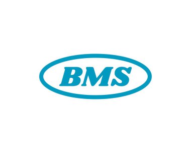 BMS logo tasarım vektör şablonu. BMS