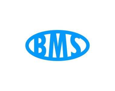 BMS logo tasarım vektör şablonu. BMS