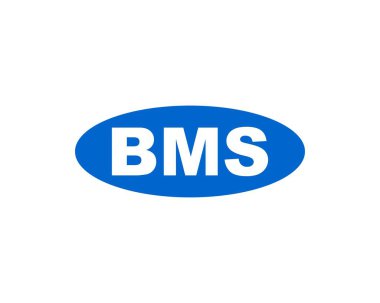 BMS logo tasarım vektör şablonu. BMS