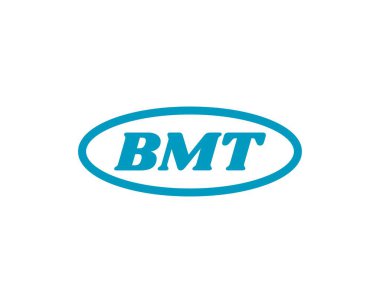 BMT logo tasarım vektör şablonu. BMT
