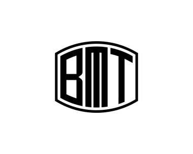 BMT logo tasarım vektör şablonu. BMT