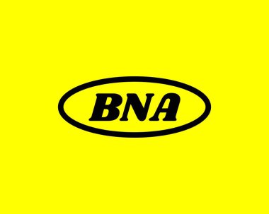 BNA logo tasarım vektör şablonu. BNA
