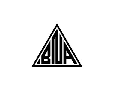BNA logo tasarım vektör şablonu. BNA