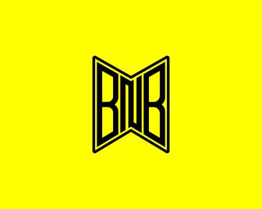 BNB Logo tasarım vektör şablonu. BNB